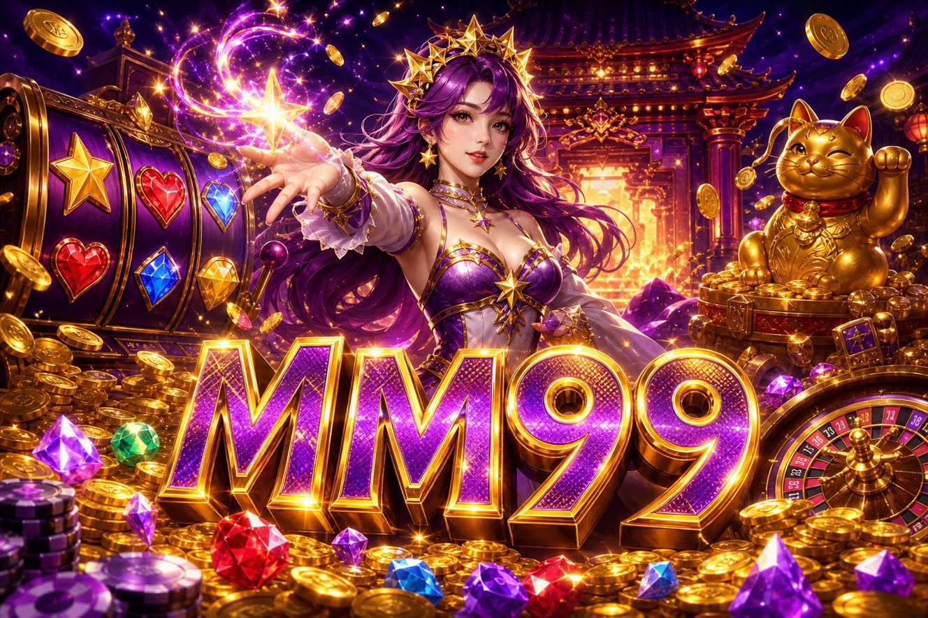 Biểu tượng hổ vàng Fortune Tiger trên nền MM99 rực rỡ